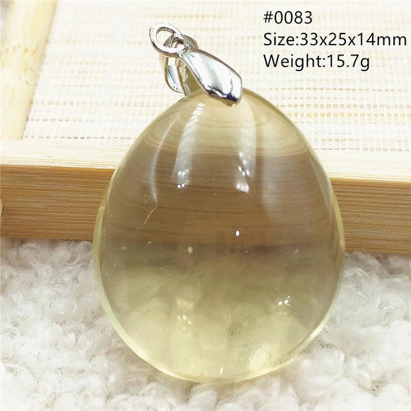 Yellow Citrine Quartz Pendant-ToShay.org