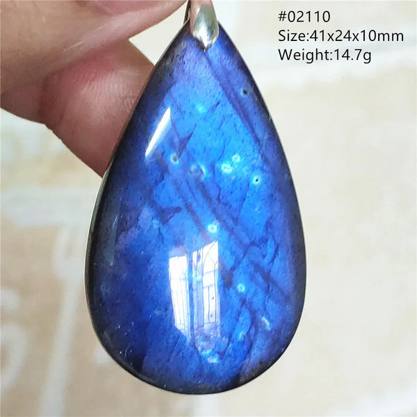 Blue Light Labradorite Pendant-ToShay.org
