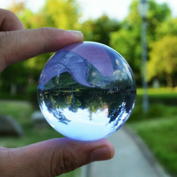 Clear Coloured Crystal Balls-ToShay.org