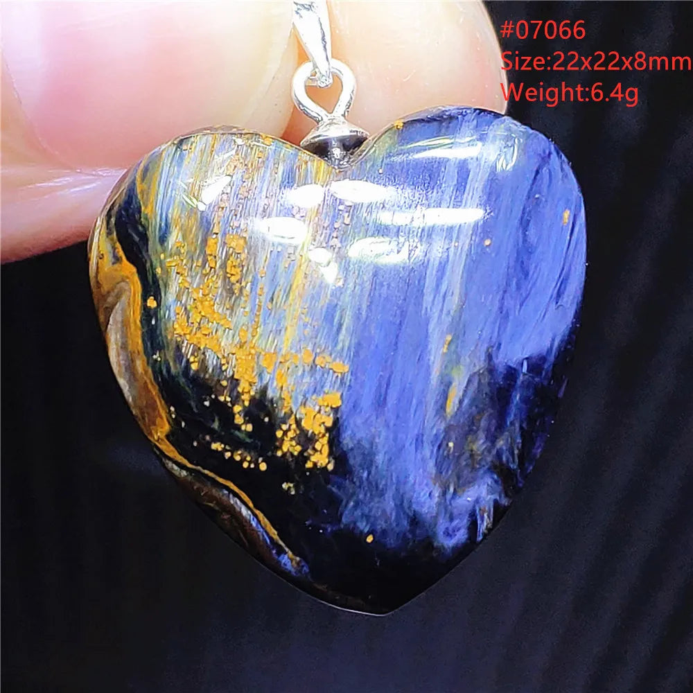 Blue Pietersite Pendant-ToShay.org