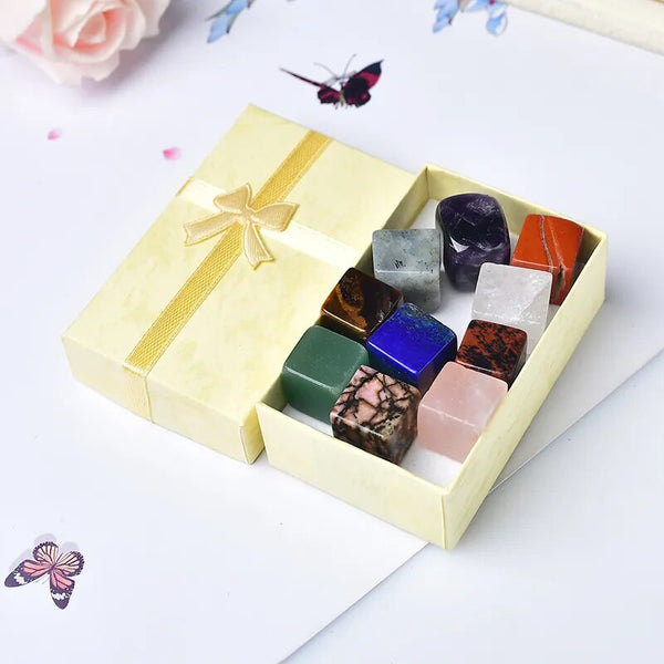 Chakra Crystal Cube Gift Box-ToShay.org