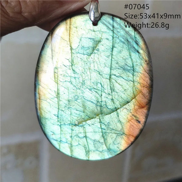 Blue Light Labradorite Pendant-ToShay.org