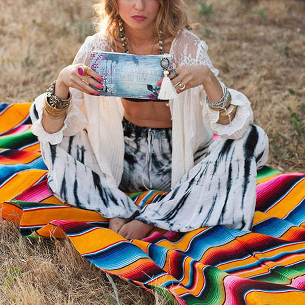 Rainbow Beach Blankets-ToShay.org
