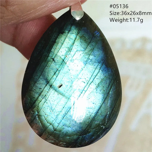 Blue Light Labradorite Pendant-ToShay.org