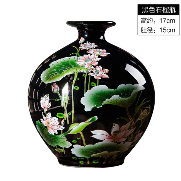 Jingdezhen Lotus Vase-ToShay.org