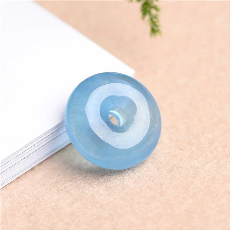 Blue Aquamarine Donut-ToShay.org