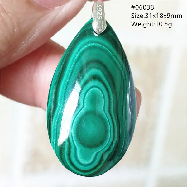 Green Malachite Pendant-ToShay.org