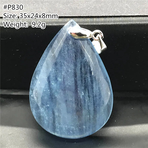Blue Aquamarine Pendant-ToShay.org