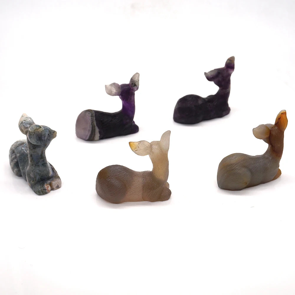 Purple Fluorite Deer-ToShay.org