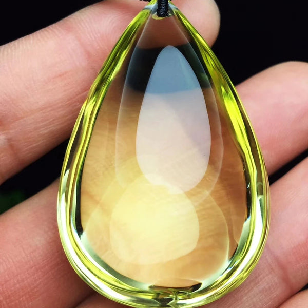Yellow Citrine Quartz Crystal-ToShay.org
