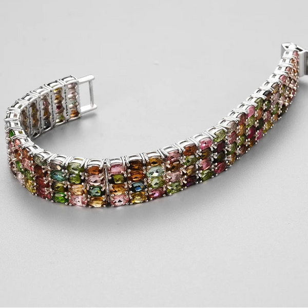 Mixed Tourmaline Bracelet-ToShay.org