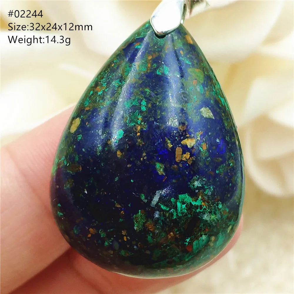 Blue Lapis Lazuli Pendant-ToShay.org