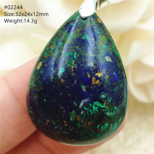Blue Lapis Lazuli Pendant-ToShay.org