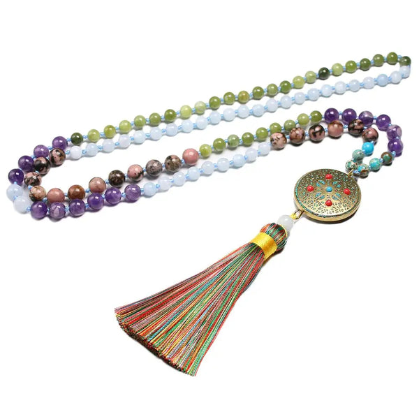 Mixed Crystal Bead Mala-ToShay.org