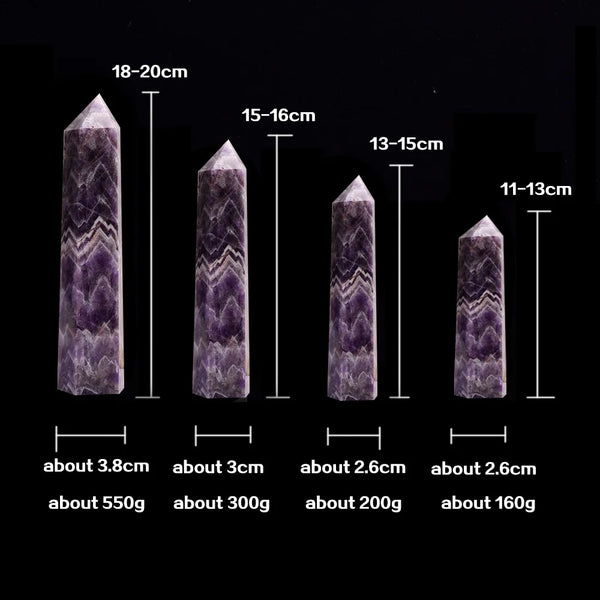 Purple Amethyst Quartz Point-ToShay.org