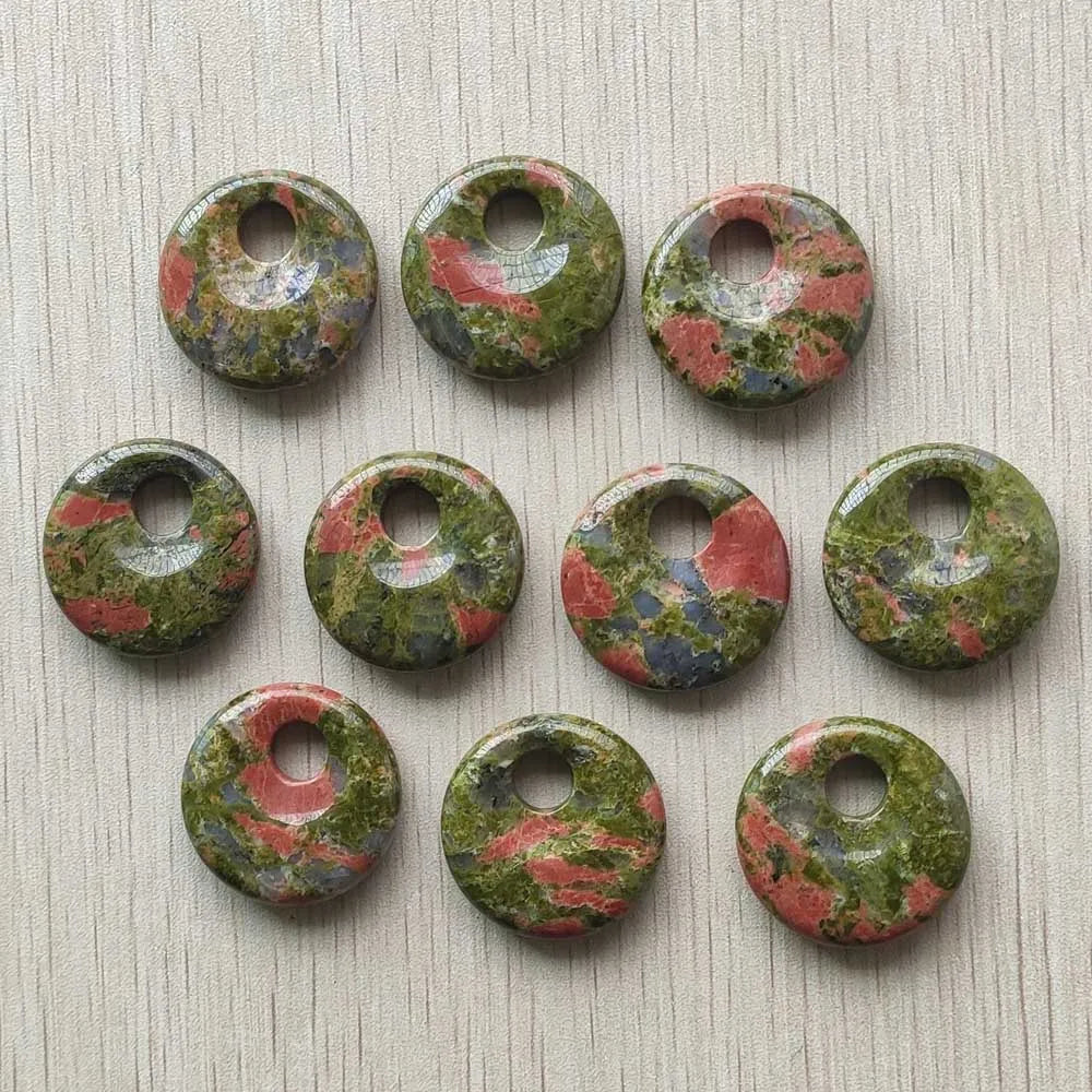 Mixed Crystal Donut Bead-ToShay.org