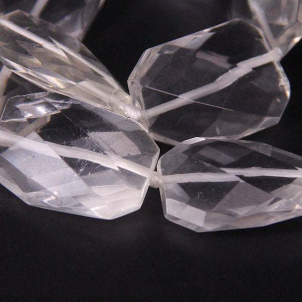 Clear Crystal Quartz Beads-ToShay.org