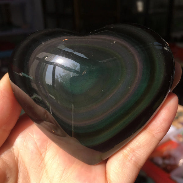 Rainbow Obsidian Hearts-ToShay.org