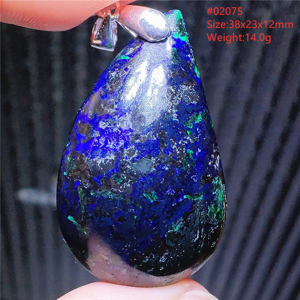 Blue Azulite Pendant-ToShay.org