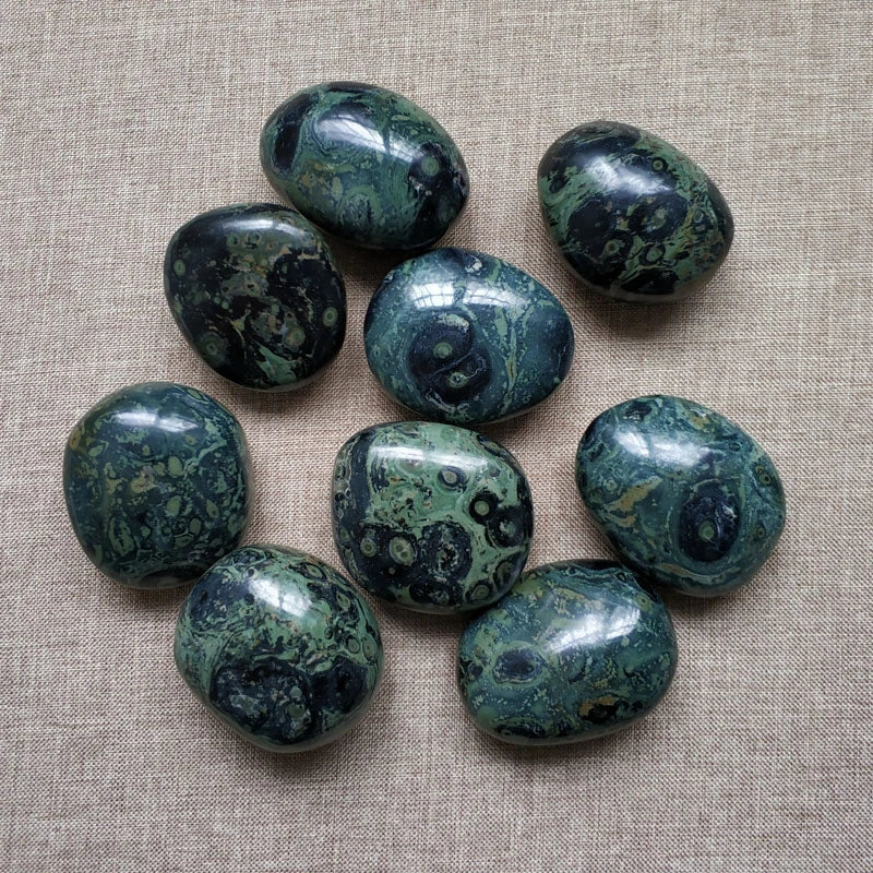 Green Kambala Jasper Stones-ToShay.org