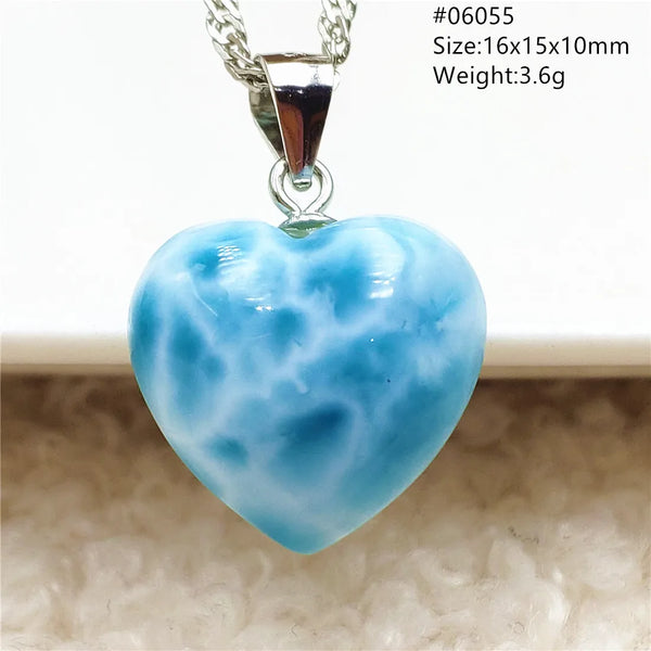 Blue Larimar Pendant-ToShay.org
