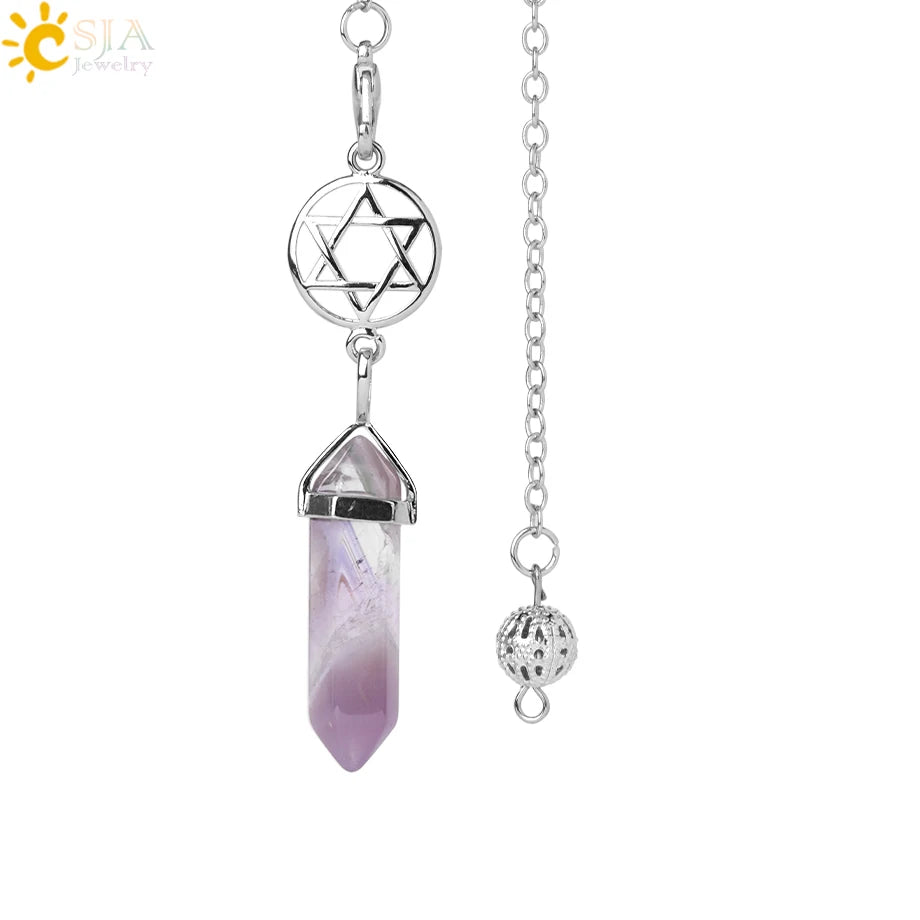 Mixed Crystal Dowsing Pendulum-ToShay.org