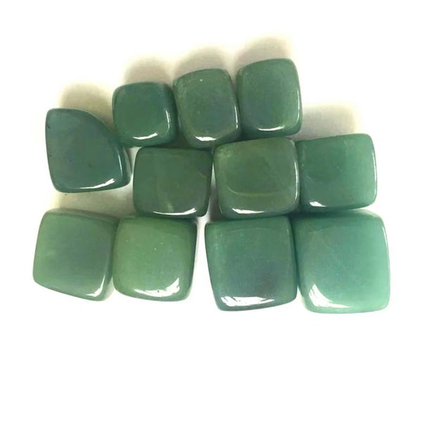 Green Jade Cube Stones-ToShay.org