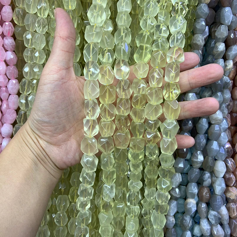 Yellow Lemon Quartz Beads-ToShay.org
