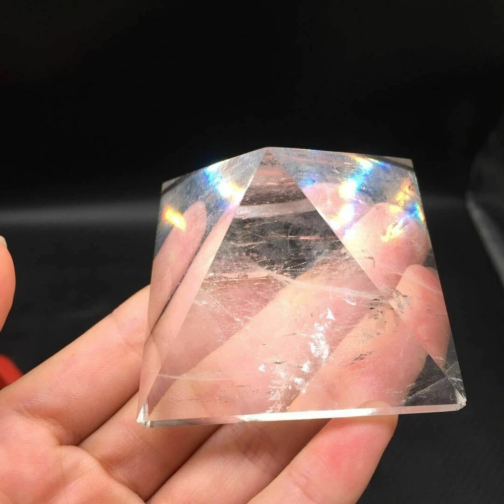 Clear Quartz Crystal Pyramid-ToShay.org