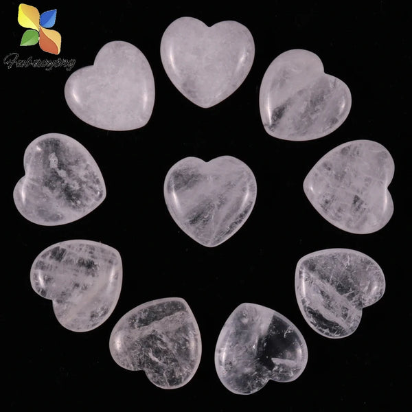 Mixed Crystal Quartz Hearts-ToShay.org