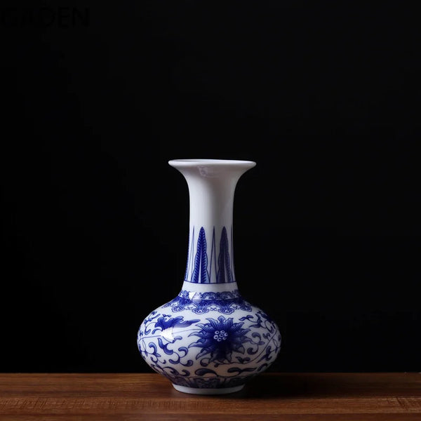 Blue White Porcelain Vase-ToShay.org