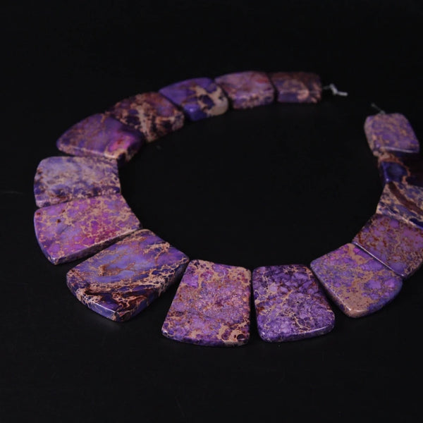 Mixed Emperor Jasper Slab Beads-ToShay.org