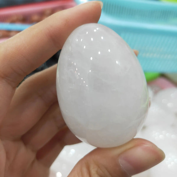 White Rock Quartz Egg-ToShay.org