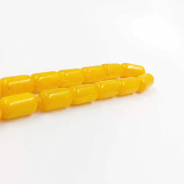 Yellow Amber Prayer Beads-ToShay.org