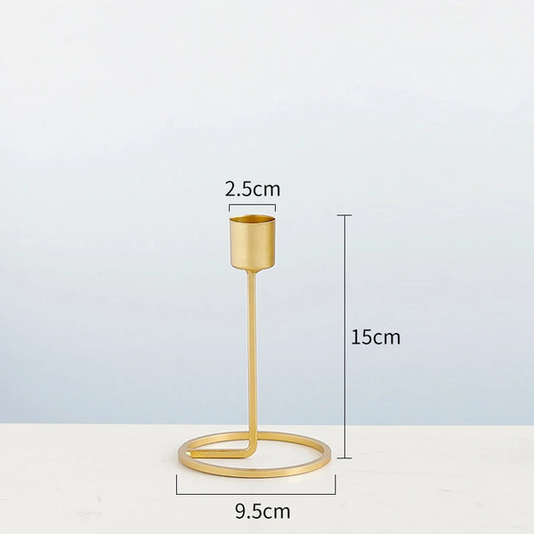 Gold Candlestick Holders-ToShay.org