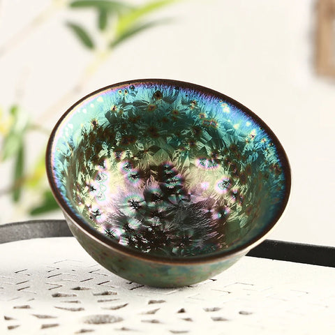 Blue Glaze Ceramic Cups-ToShay.org