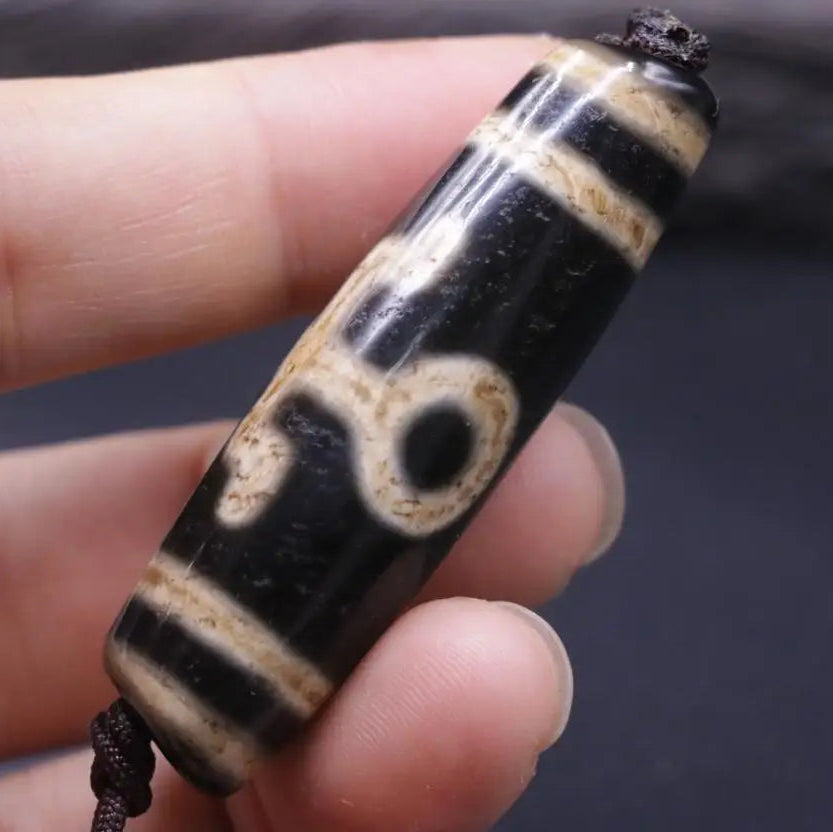 Tibetan Agate Eyes Dzi-ToShay.org