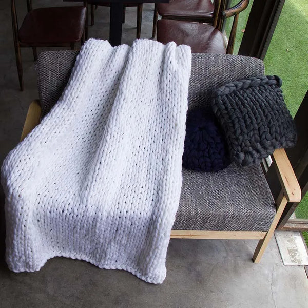 Knitted Blanket-ToShay.org