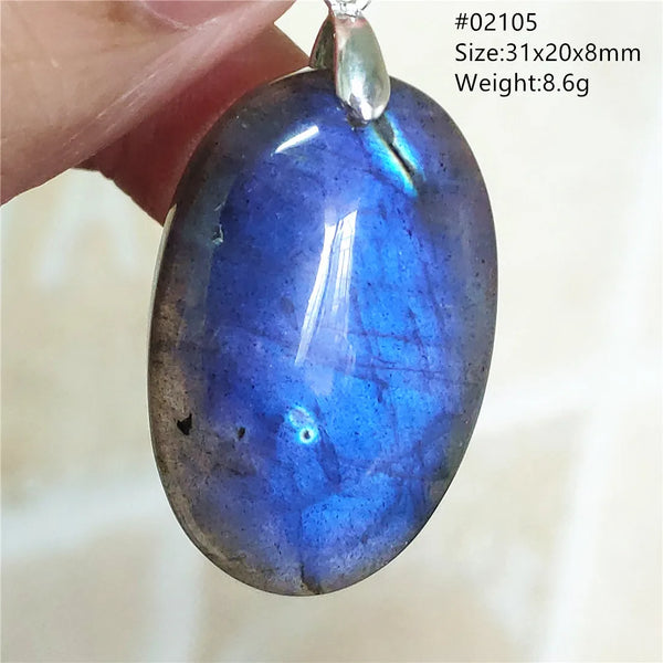 Blue Light Labradorite Pendant-ToShay.org