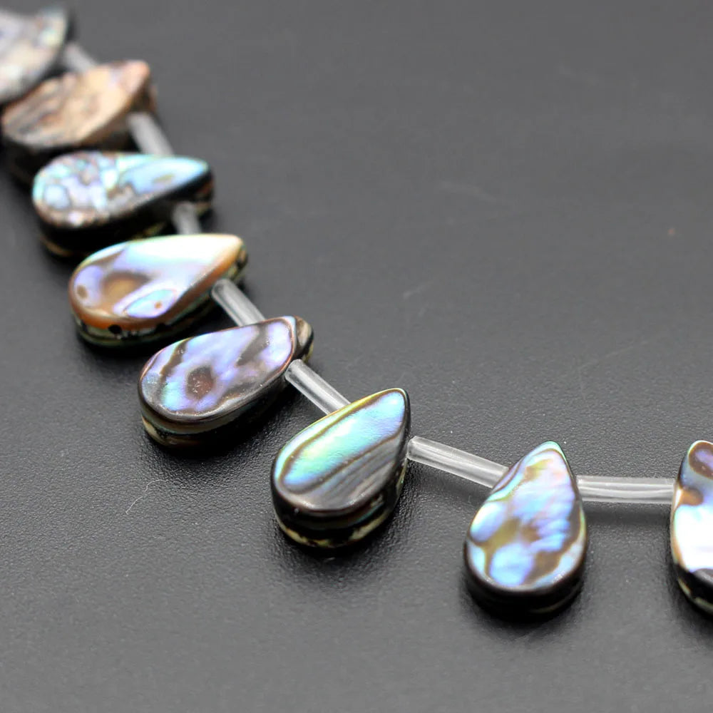Blue Abalone Shell Beads-ToShay.org