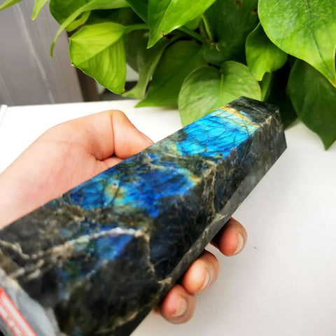 Blue Labradorite Obelisk-ToShay.org