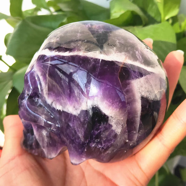 Purple Dream Amethyst Skull-ToShay.org