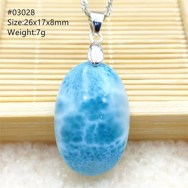 Blue Larimar Pendant-ToShay.org