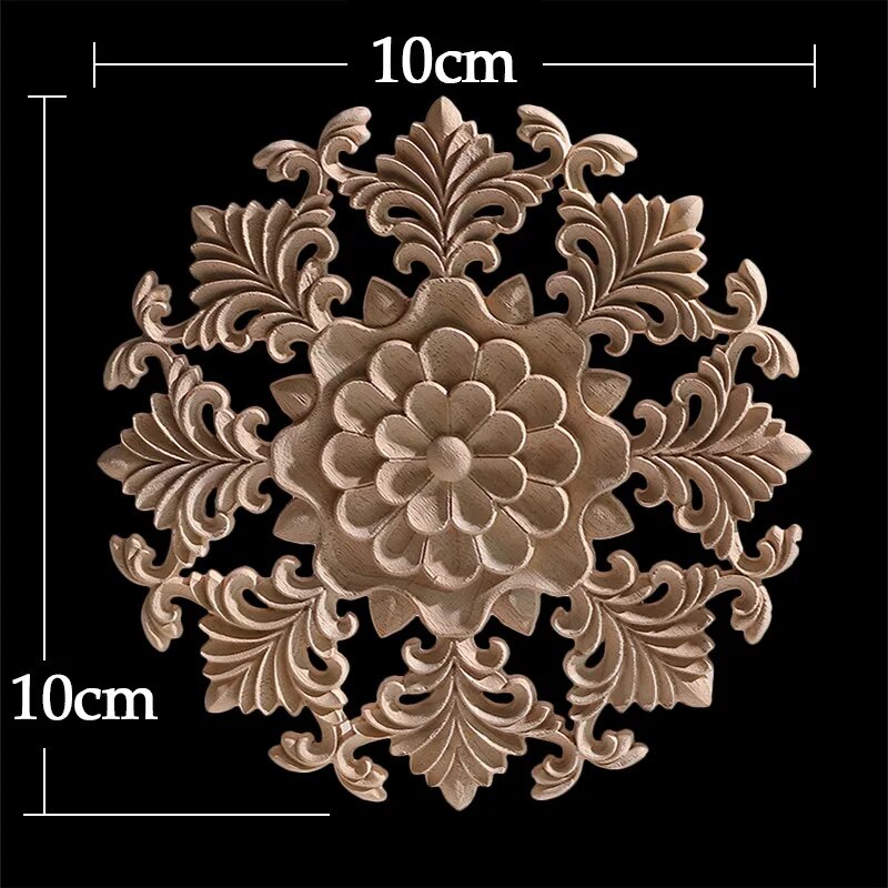 Wood Carved Flower Panel-ToShay.org