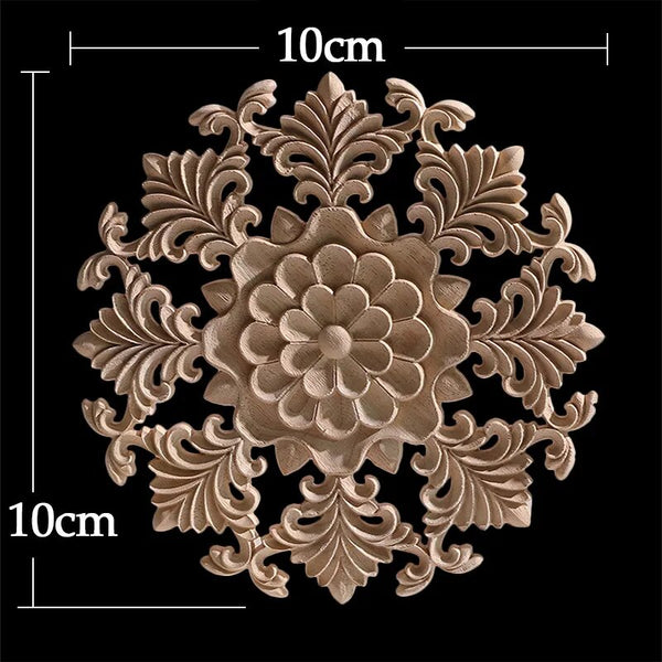 Wood Carved Flower Panel-ToShay.org