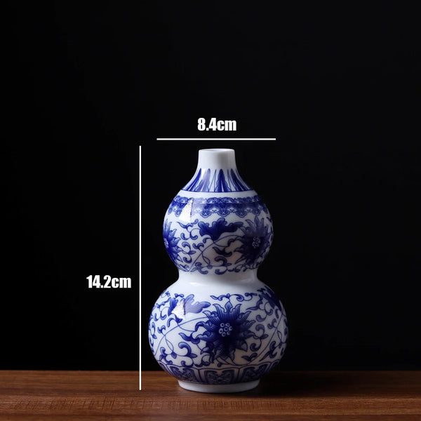 Blue White Porcelain Vase-ToShay.org