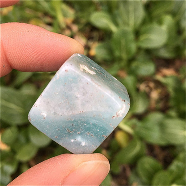 Blue Calcite Cubes-ToShay.org