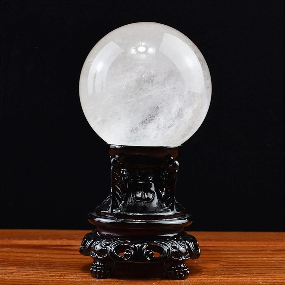 White Quartz Crystal Ball-ToShay.org
