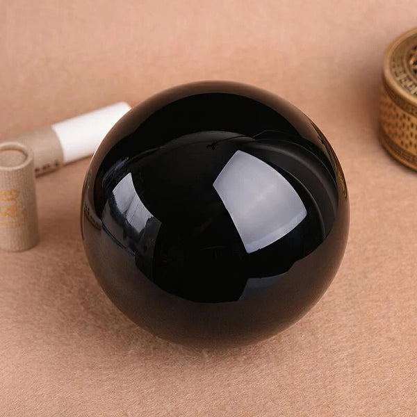 Black Obsidian Crystal Ball-ToShay.org