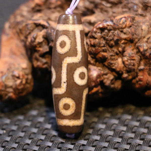 Tibetan Agate Eyes Dzi-ToShay.org